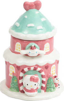 TJMAXX 7X10.5 Hello Kitty And Cinnamoroll Cookie Jar