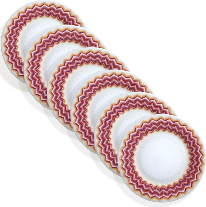 Missoni Home Zig Zag Jarris diner plate (set of 6)