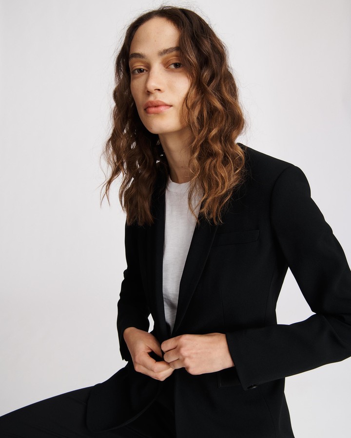 rag and bone windsor blazer black