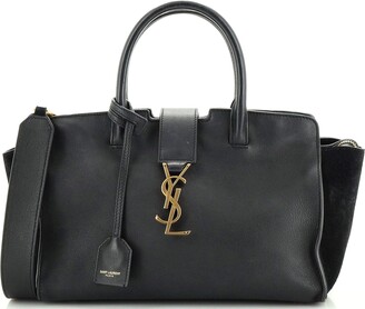 YSL Pre-loved Baby Monogram Downtown Cabas
