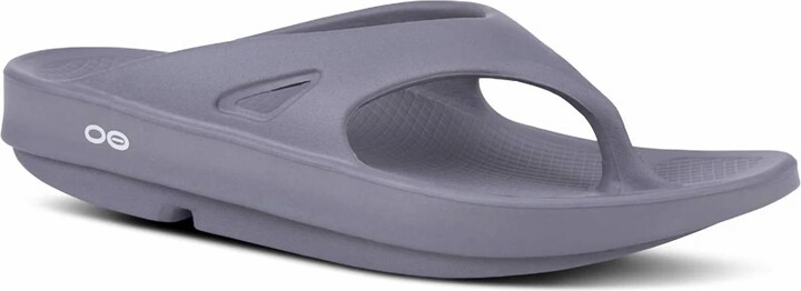 Oofos Women's Ooriginal Thong In Slate