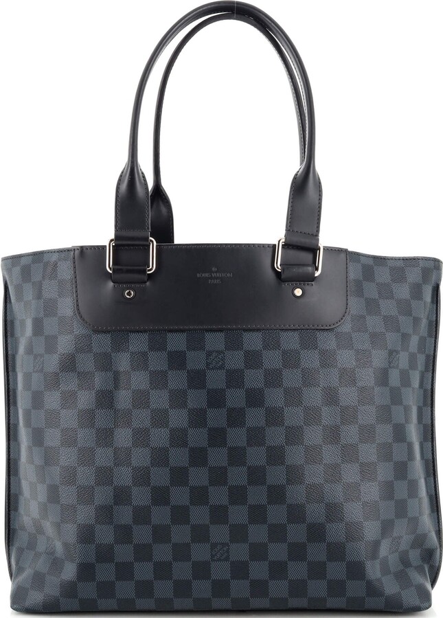 Louis Vuitton Black Taurillon Leather Cabas Voyage Tote Bag