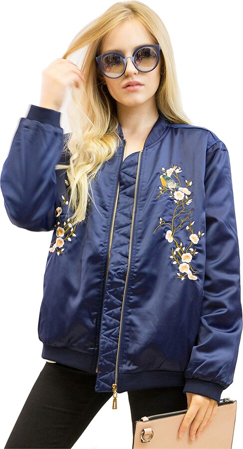 floral bomber jacket uk