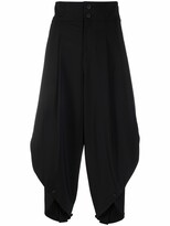 Thumbnail for your product : Issey Miyake High-Waisted Slouchy Trousers