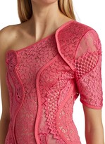 Thumbnail for your product : Stella McCartney Daniela Lace One-Shoulder Dress