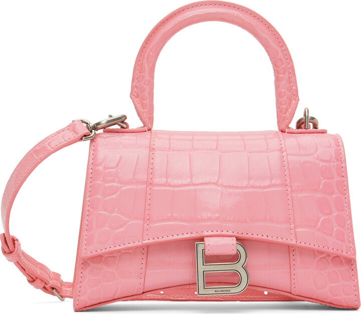 Raver Medium Shoulder Bag in Pink - Balenciaga