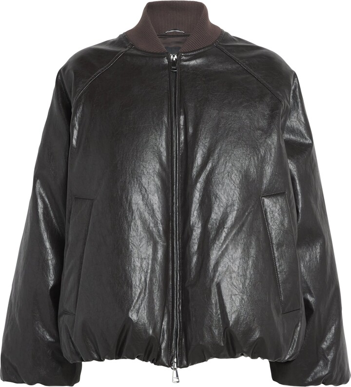 Weekend Max Mara Zelante Button-Up Bomber Jacket - ShopStyle