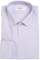 Thumbnail for your product : Yves Saint Laurent 2263 Yves Saint Laurent lavender cotton striped button front shirt