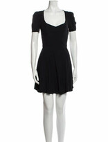 Thumbnail for your product : Reformation Square Neckline Mini Dress Black