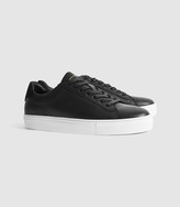reiss finley trainers black
