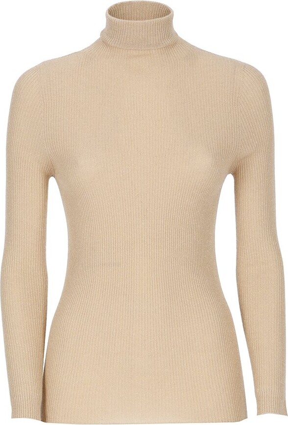 Fabiana Filippi Long-Sleeved Turtleneck Knitted Jumper