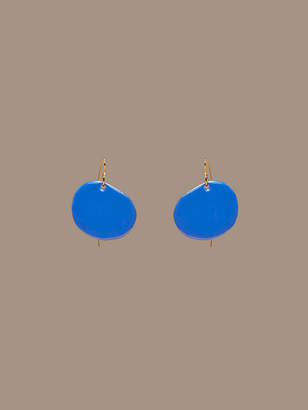 Diane von Furstenberg Flat Disc Earrings