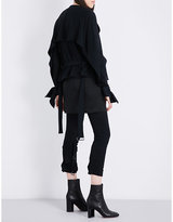 Thumbnail for your product : Ann Demeulemeester Paige cotton-jersey jacket