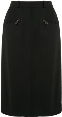 Hermes Pre-Owned Knee-Length Pencil Skirt