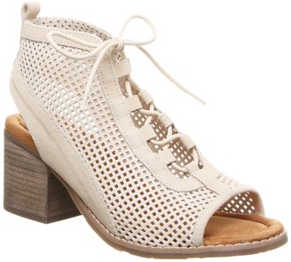 BearPaw Vienna Perforated Lace-Up Sandal