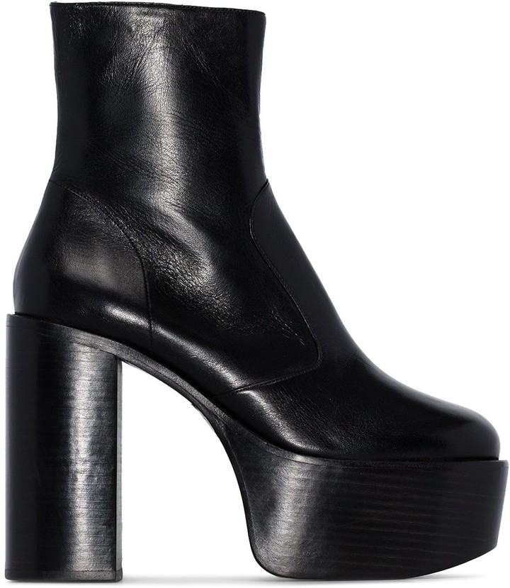 Black Sky High Heels | Shop the world's largest collection of fashion |  ShopStyle