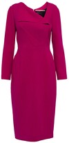 Thumbnail for your product : Roland Mouret Mya wool crepe midi dress