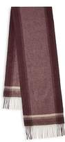 Thumbnail for your product : Saks Fifth Avenue Cashmere Border Stripe Scarf