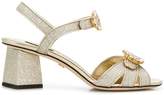 Thumbnail for your product : Dolce & Gabbana crystal buckle sandals