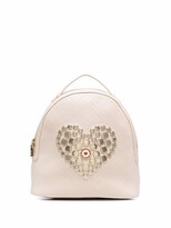 Thumbnail for your product : Love Moschino Quilted Heart-Embellished Backpack