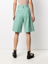 Thumbnail for your product : See by Chloe High-Rise Knee-Length Shorts