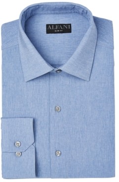 alfani men's dress shirts slim fit