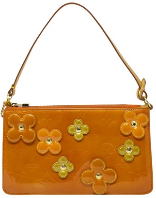 Louis Vuitton Monogram Vernis Lexington Fleurs Pochette - Orange Shoulder  Bags, Handbags - LOU750234