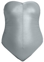 Thumbnail for your product : Karla Colletto Swim Kaia Bandeau One-Piece Swimsuit