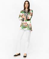 Thumbnail for your product : Brooks Brothers Tropical-Print Cotton Sateen Tunic