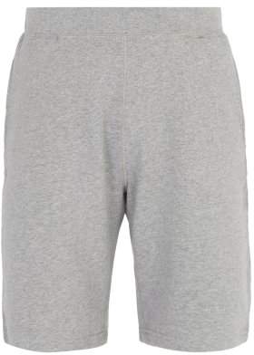 Sunspel Mid Rise Cotton Blend Shorts - Mens - Grey