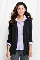 Thumbnail for your product : Lands' End Women's Cotton Blend Easy Open Cardigan