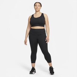 Nike One Luxe Women's Mid-Rise Crop Leggings - ShopStyle Plus Size Pants