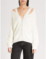 ZADIG & VOLTAIRE Rhys distressed knitted cardigan