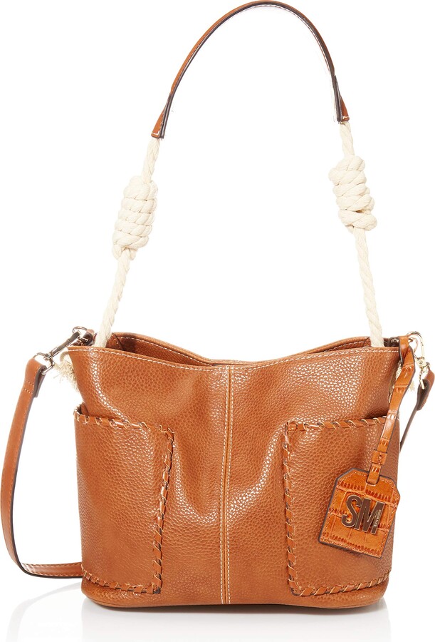 steve madden brown handbolsa
