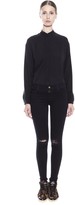 Thumbnail for your product : J Brand Midrise Destructed Skinny