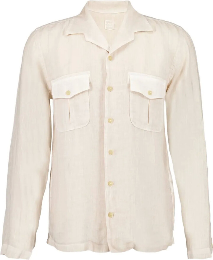 120% Lino Pocket Long-Sleeve Shirt