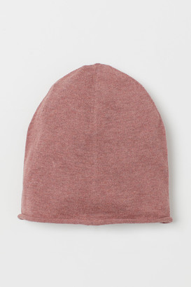 H&M Fine-knit silk-blend hat