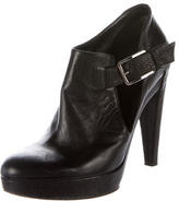 Thumbnail for your product : Christian Dior Leather Platform Booties