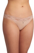 Thumbnail for your product : Montelle Intimates Lace Thong