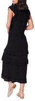 Thumbnail for your product : Paige Illyria Ruffle Trim Midi Dress