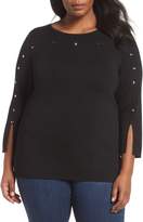 Thumbnail for your product : Nic+Zoe Statement Stud Top