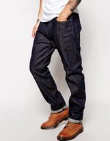 Thumbnail for your product : G Star Jeans US First Straight Fit Red Listed Selvedge