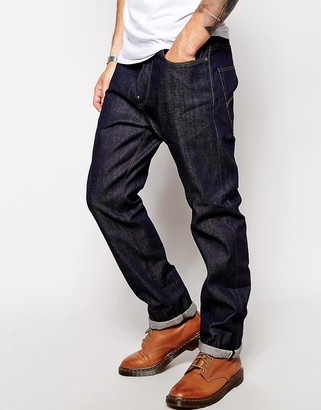 G Star Jeans US First Straight Fit Red Listed Selvedge