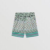 Thumbnail for your product : Burberry Childrens Montage Print Mesh Shorts Size: 10Y
