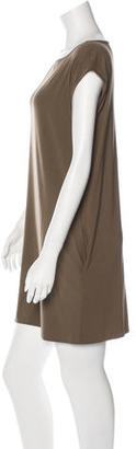 Zero Maria Cornejo Knit Draped Mini Dress