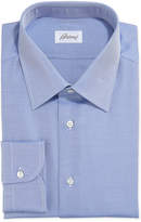 Thumbnail for your product : Brioni Twill Dress Shirt, Blue