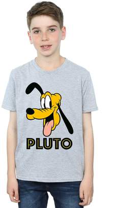 Disney Boys Pluto Face T-Shirt