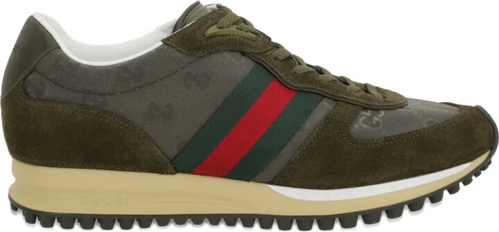 Gucci Re-Motion GG-monogram suede sneakers