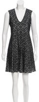 Thumbnail for your product : Derek Lam 10 Crosby Two-Tone Mini Dress
