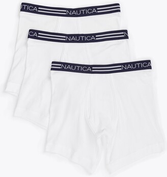 Nautica Men's White Underwear And Socks on Sale
